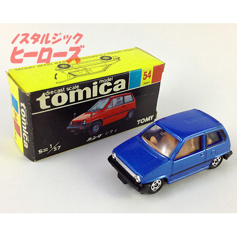 トミー／トミカ 54-3-4 ホンダ シティ(ブルー)