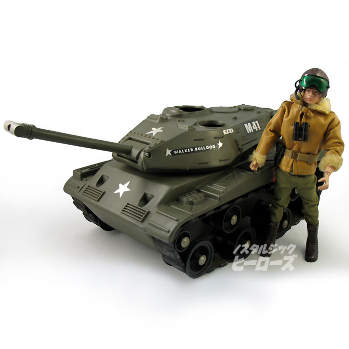 タカラ、ハスブロ／G.I.ジョー　戦車M-41ウォーカーブルドッグ＆フィギュアセット