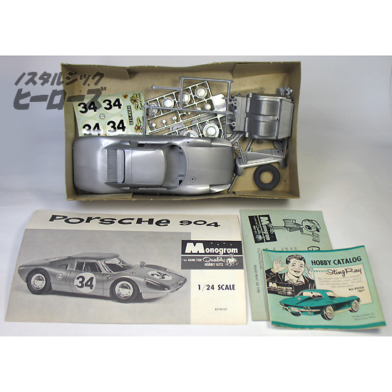モノグラム/「ポルシェ904GTS」1/24スケールプラモデル