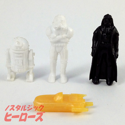 明治スターウォーズチョコレートおまけ マスコット4種セット ノスタルジック ヒーローズ 明治スターウォーズチョコレートおまけ マスコット4種セット ノスタルジック ヒーローズ