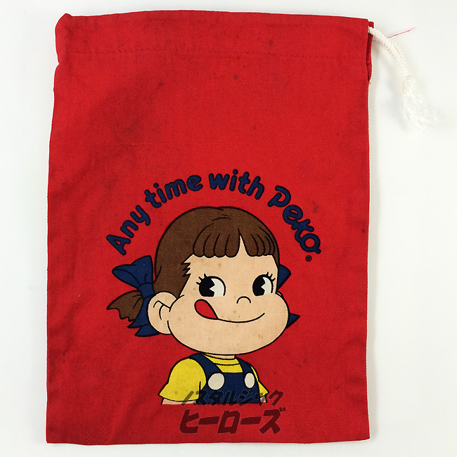 ペコちゃん　巾着 - 1